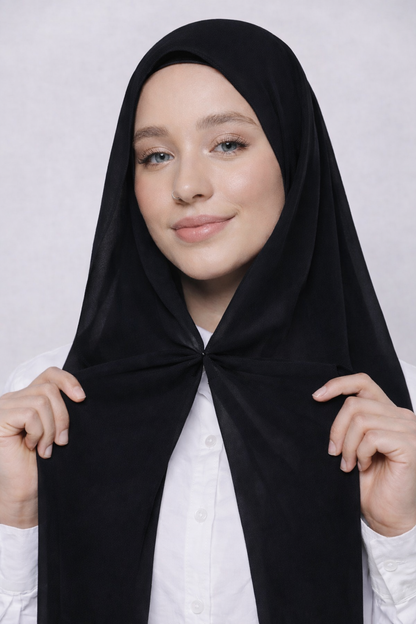 UJ™ Magnetic Instant Hijab by UJ - 72 x 21 (Inches)
