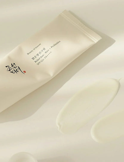 Beauty of Joseon Relief Sun : Rice + Probiotics  جمال شمس جوسون: الأرز + البروبيوتيك