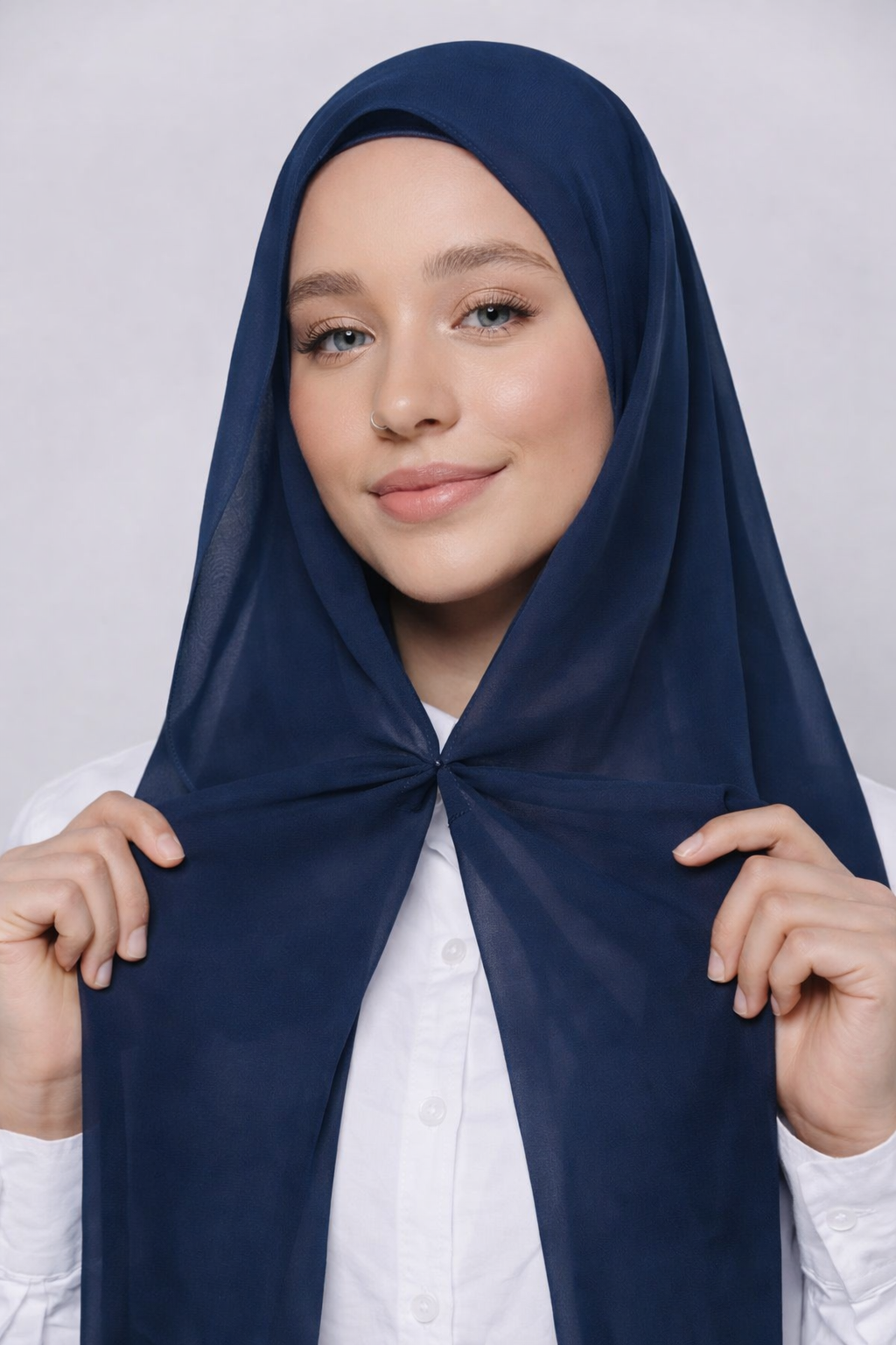 UJ™ Magnetic Instant Hijab by UJ - 72 x 21 (Inches)