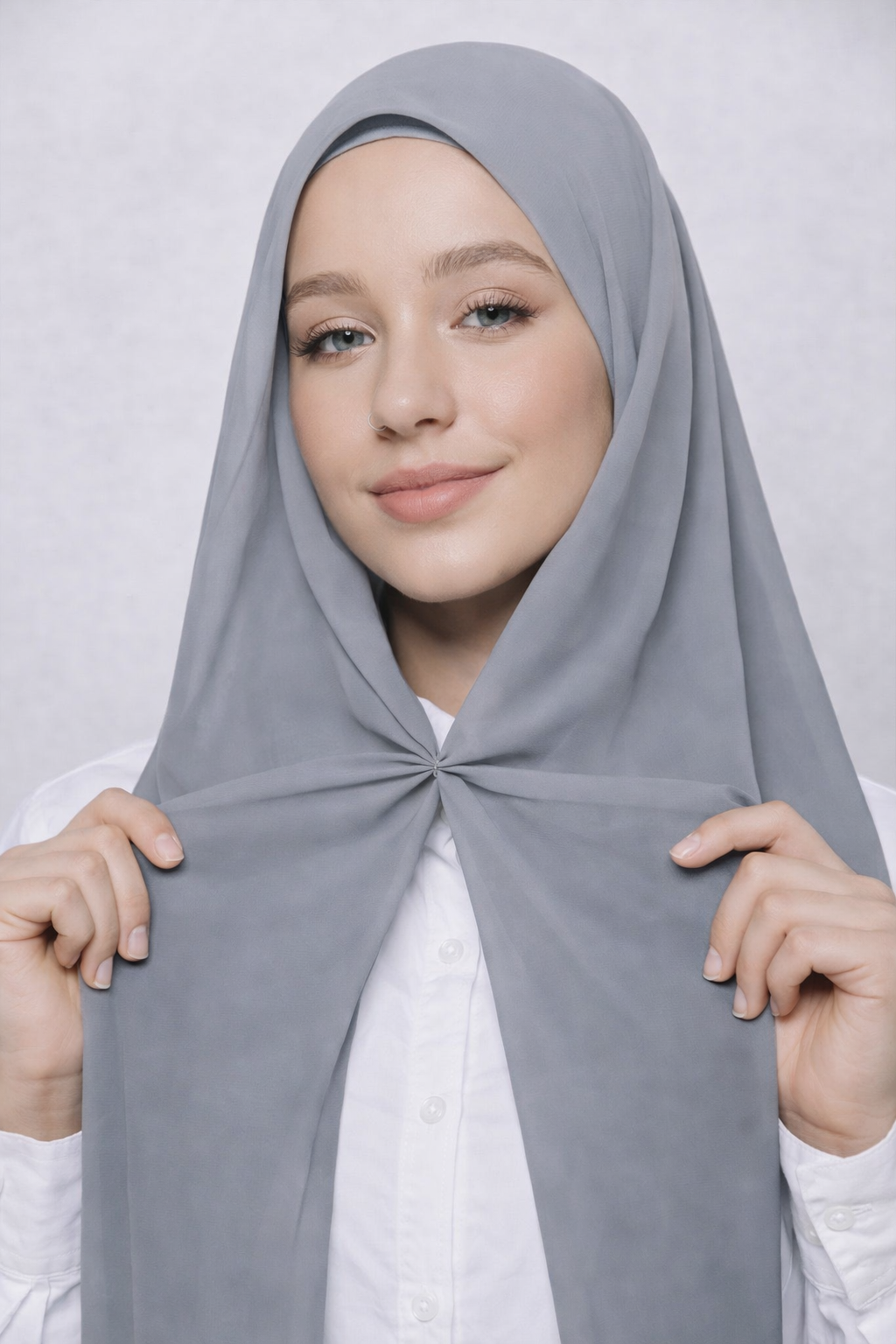 UJ™ Magnetic Instant Hijab by UJ - 72 x 21 (Inches)