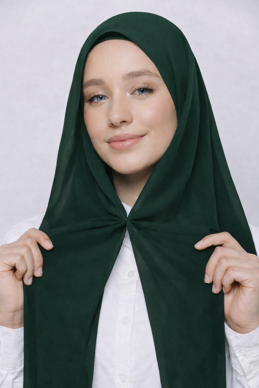 UJ™ Magnetic Instant Hijab by UJ - 72 x 21 (Inches)