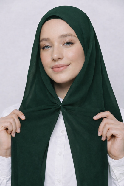 UJ™ Magnetic Instant Hijab by UJ - 72 x 21 (Inches)