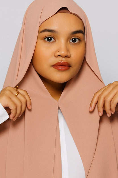 UJ™ Magnetic Instant Hijab by UJ - 72 x 21 (Inches)