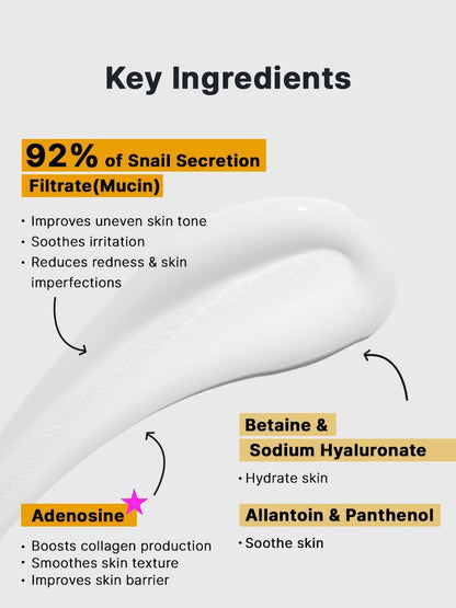 BUY 1 GET 1 Free Advanced Snail 92 All in One Cream