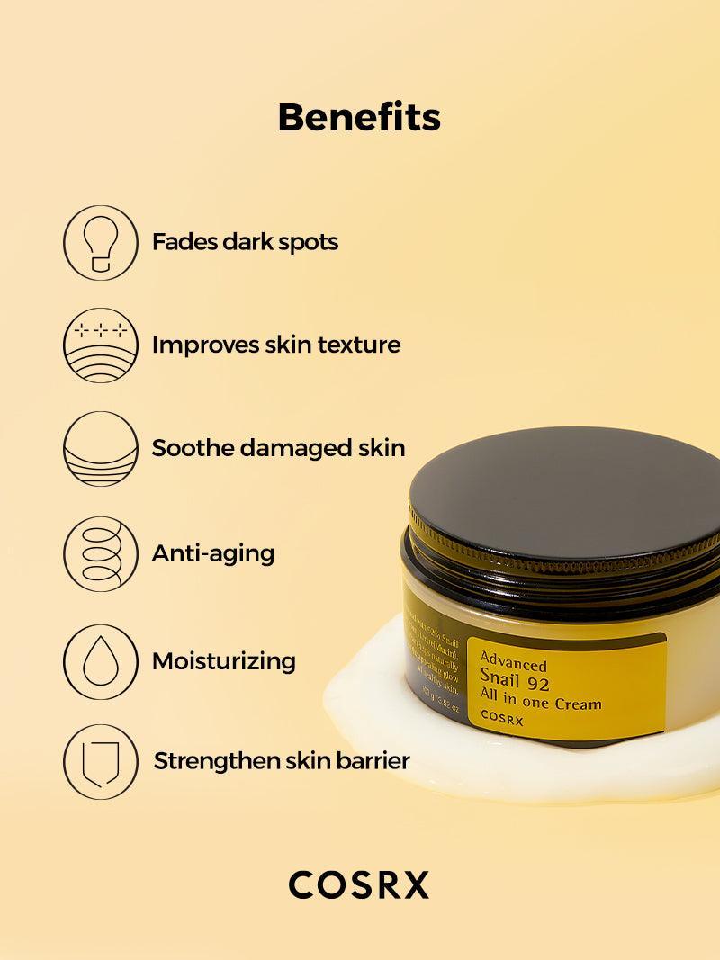 BUY 1 GET 1 Free Advanced Snail 92 All in One Cream