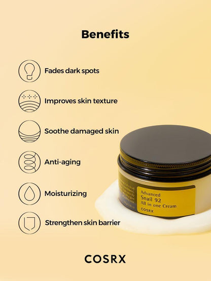 BUY 1 GET 1 Free Advanced Snail 92 All in One Cream