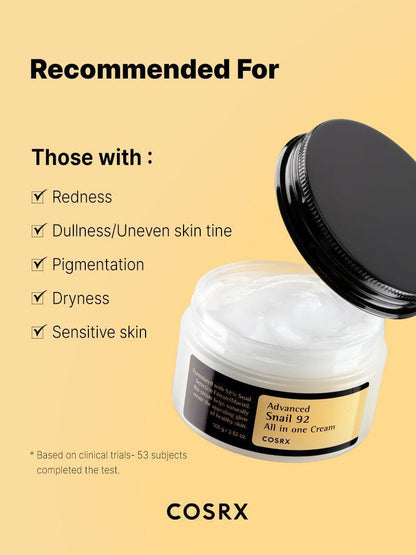 BUY 1 GET 1 Free Advanced Snail 92 All in One Cream